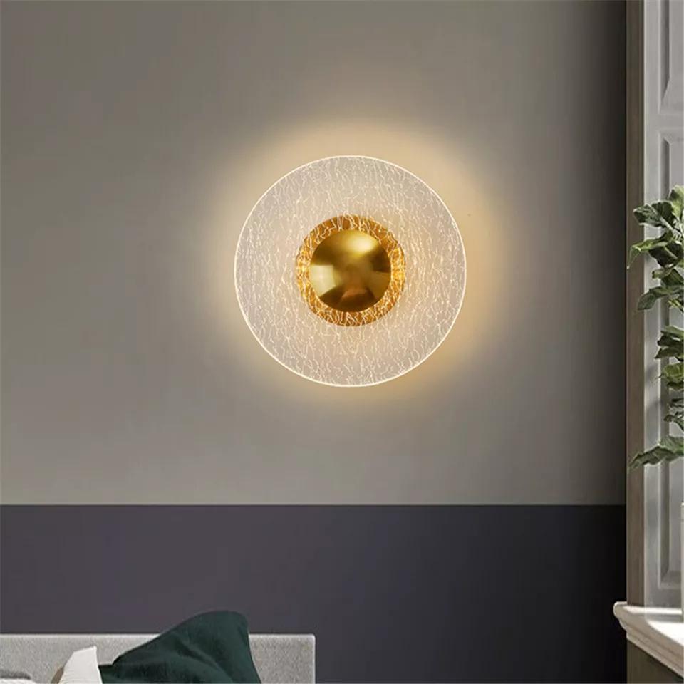 LED Gold Marble Wall Light - Image 2